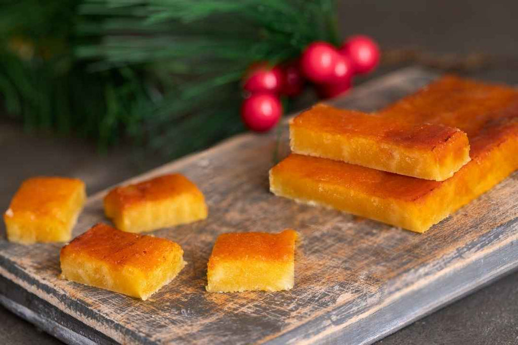 Receta de turrón de yema tostada